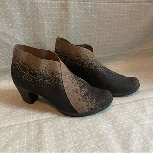 Helle Comfort Vera Ombré Stretch Booties Boots 39